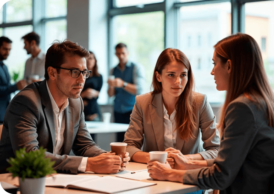 Synteqs team working on industrial AI and machine learning solutions